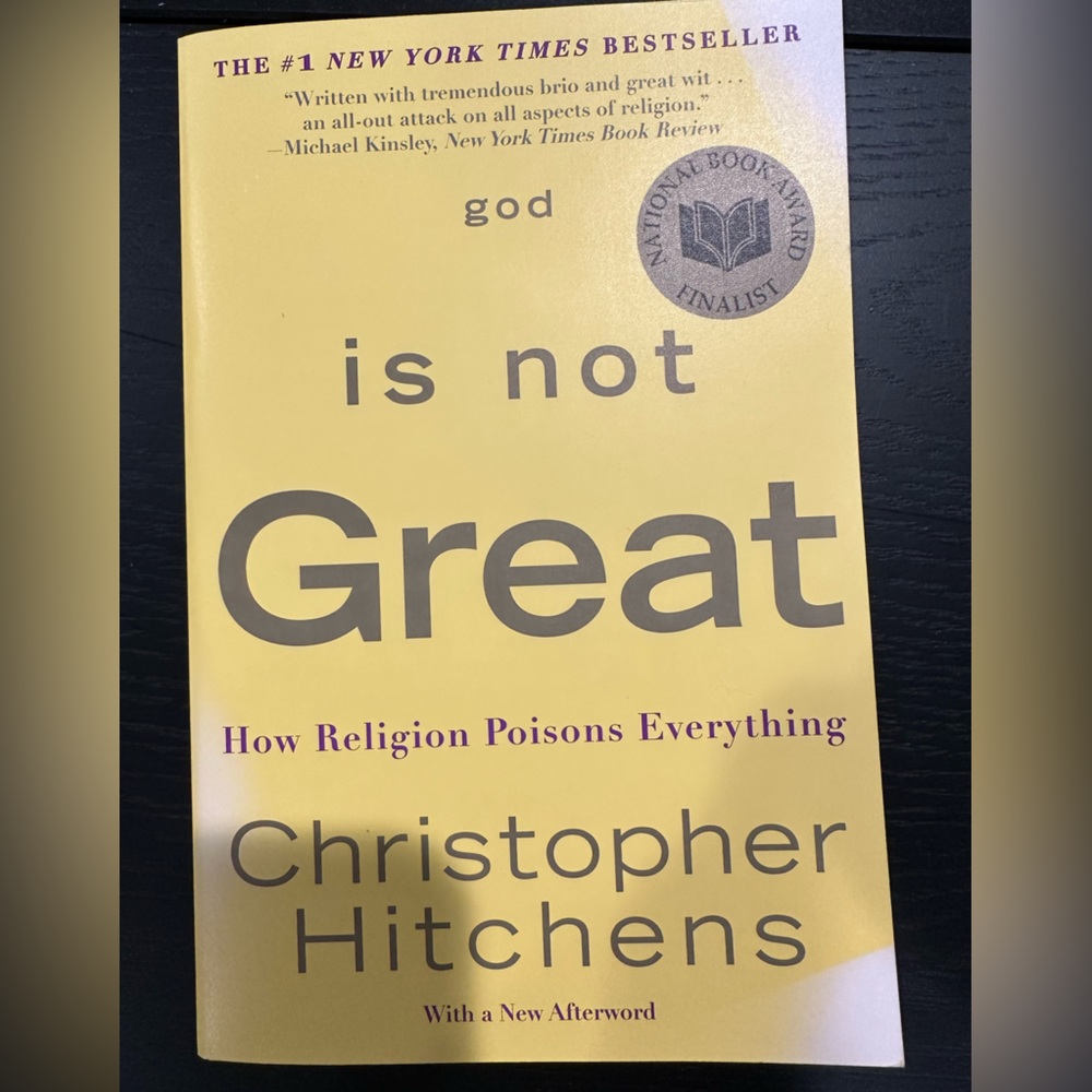 God is Not Great Book.